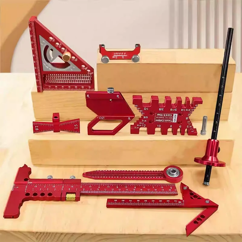 Woodworking Free Plans - Woodworking Measuring Tool Kit with Storage