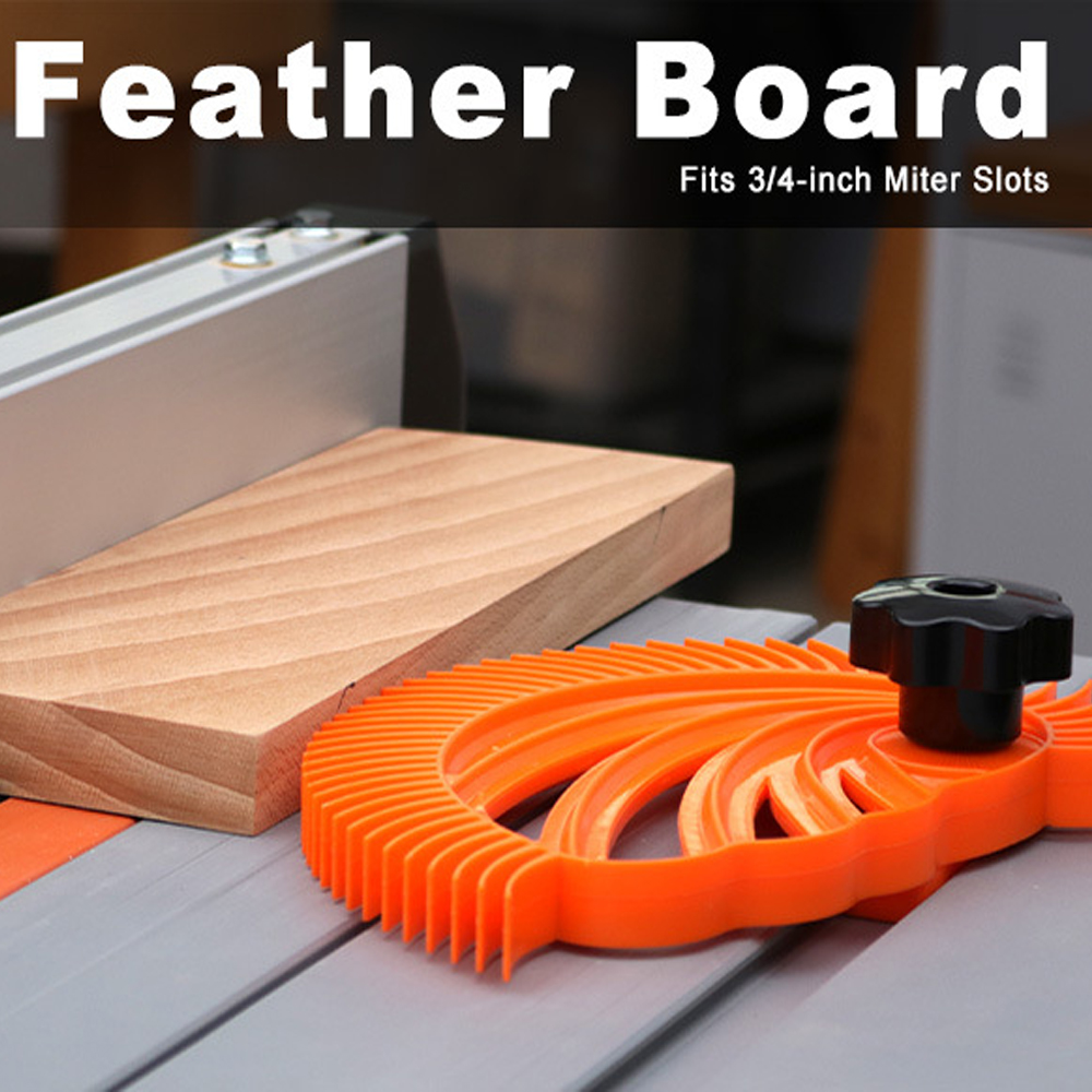 Woodworking Kickback - Universal Hedgehog Design Featherboard Woodworking Anti
