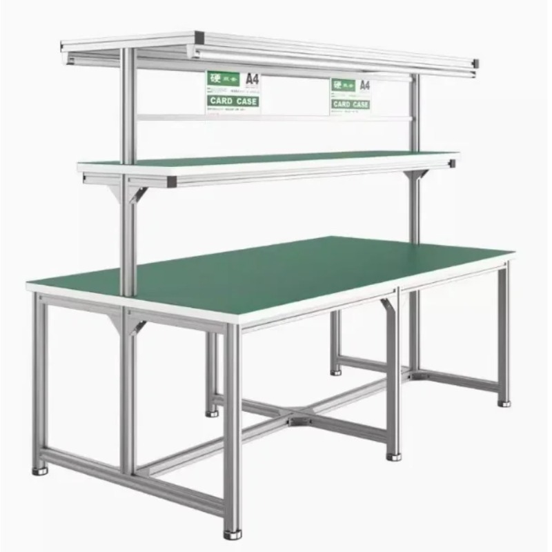 Woodworking Garage - Workbench Garage Customizable Woodworking Workbench Double-layer
