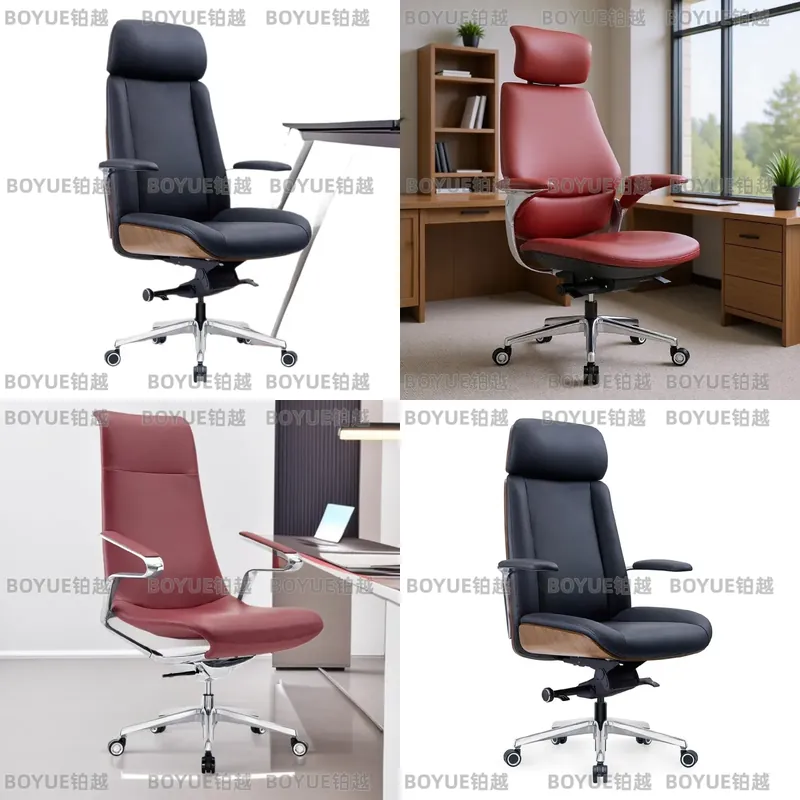 Woodworking Desk Chair - Ergonomic Executive Office Chair High Back