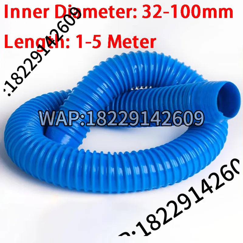 Woodworking Machinery - 30-100mm Vacuum Cleaner Hose Bellows PVC