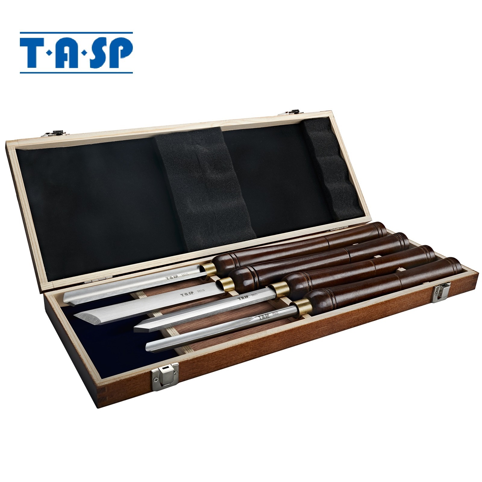 Skew Chisel Wood - TASP 4pcs HSS Woodturning Chisel Set