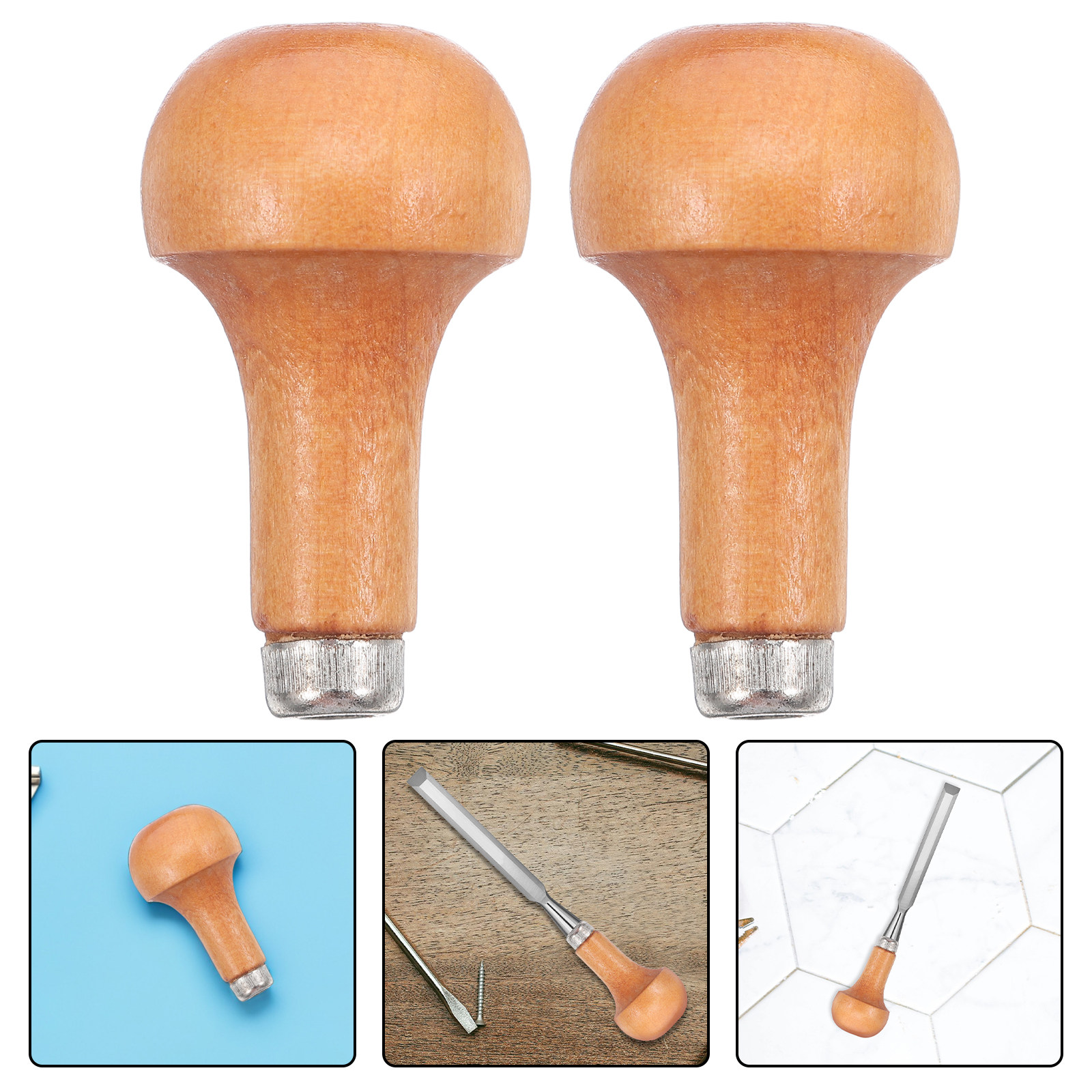 Woodworking Files And Rasps - 5Pcs Wood Engraver Tool Handles Ergonomic