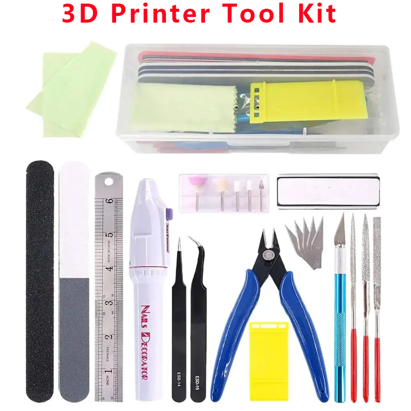 Woodworking Hobby Kits - 9/11/21/24/32pcs 3D Printer Tool Kit Modeler