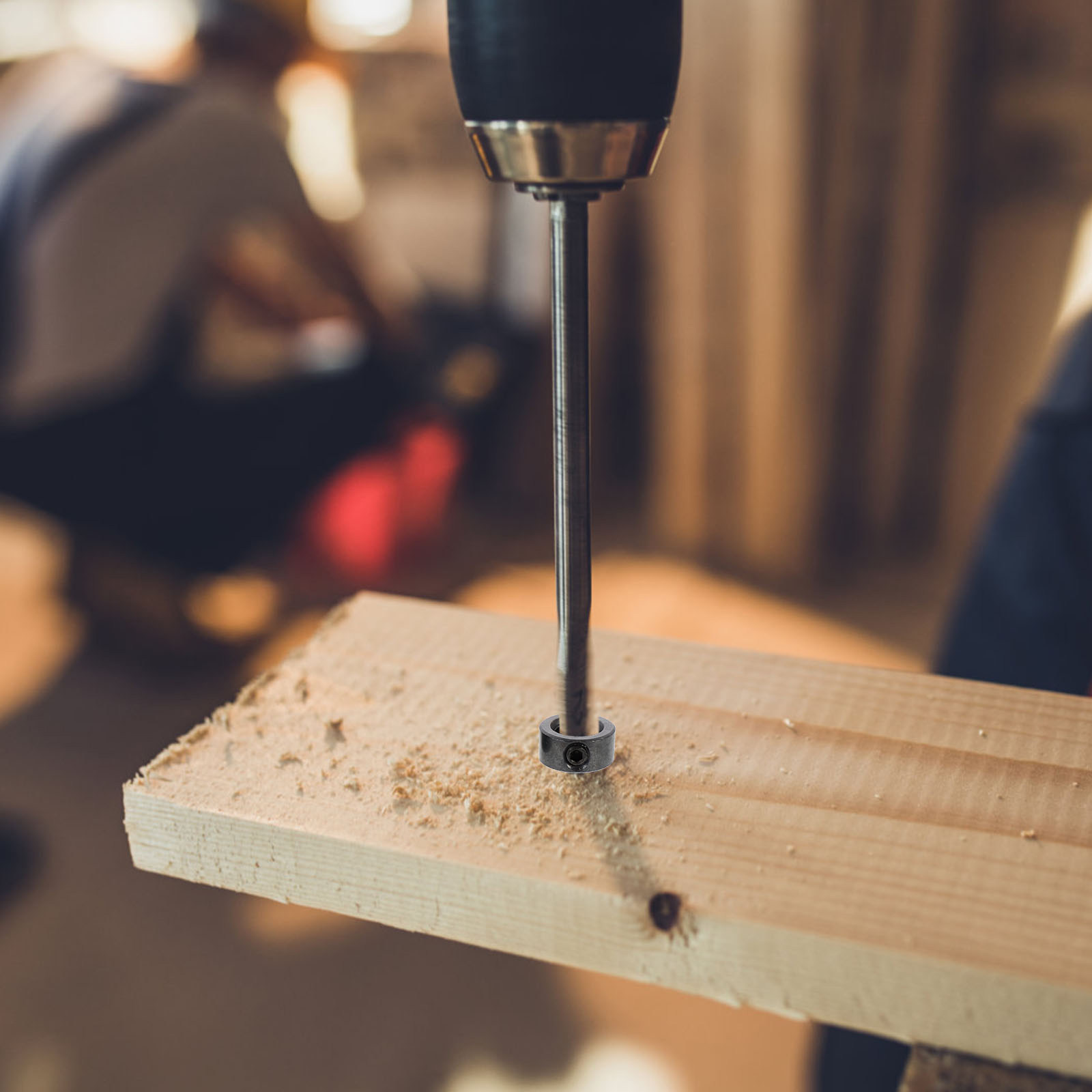 1Set Drill Bit Stop Collar Car - đánh giá và giá Woodworking Drill Bits