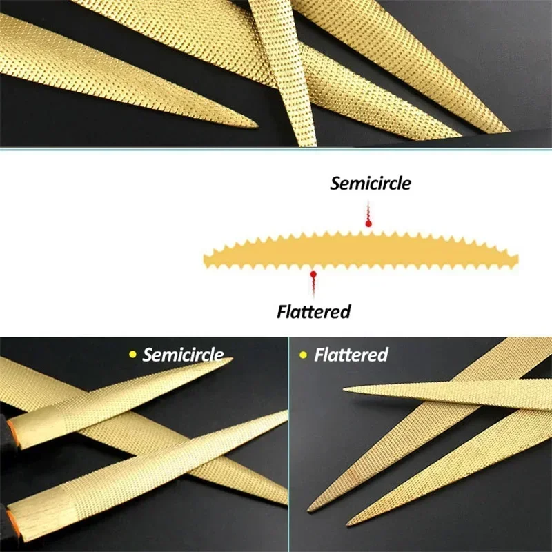 1PC Golden Tapered Rasp Wood F - đánh giá và giá Woodworking Files And Rasps