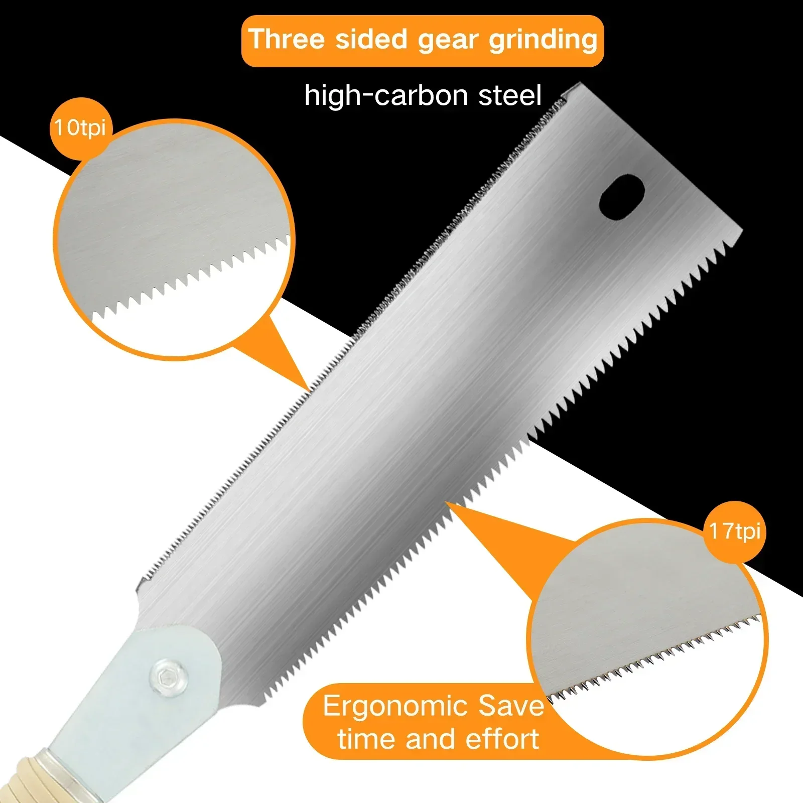 Japanese Hand Saw 9.3inch SK5  - đánh giá và giá Woodworking Japan