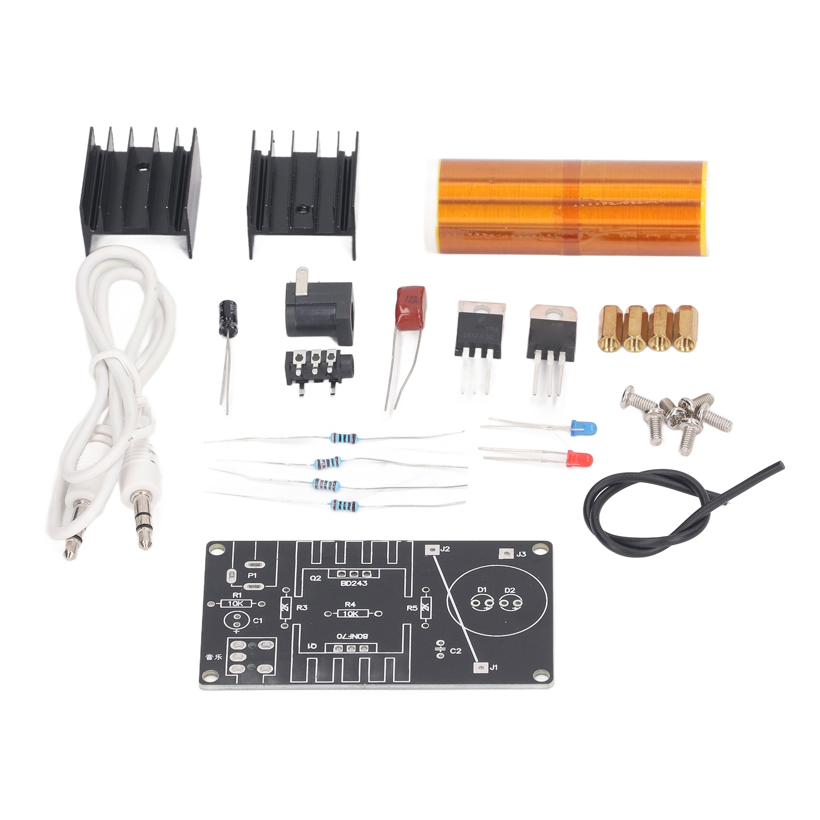 15W Mini Music Tesla Coil Kit  - đánh giá và giá Woodworking Kits For Adults