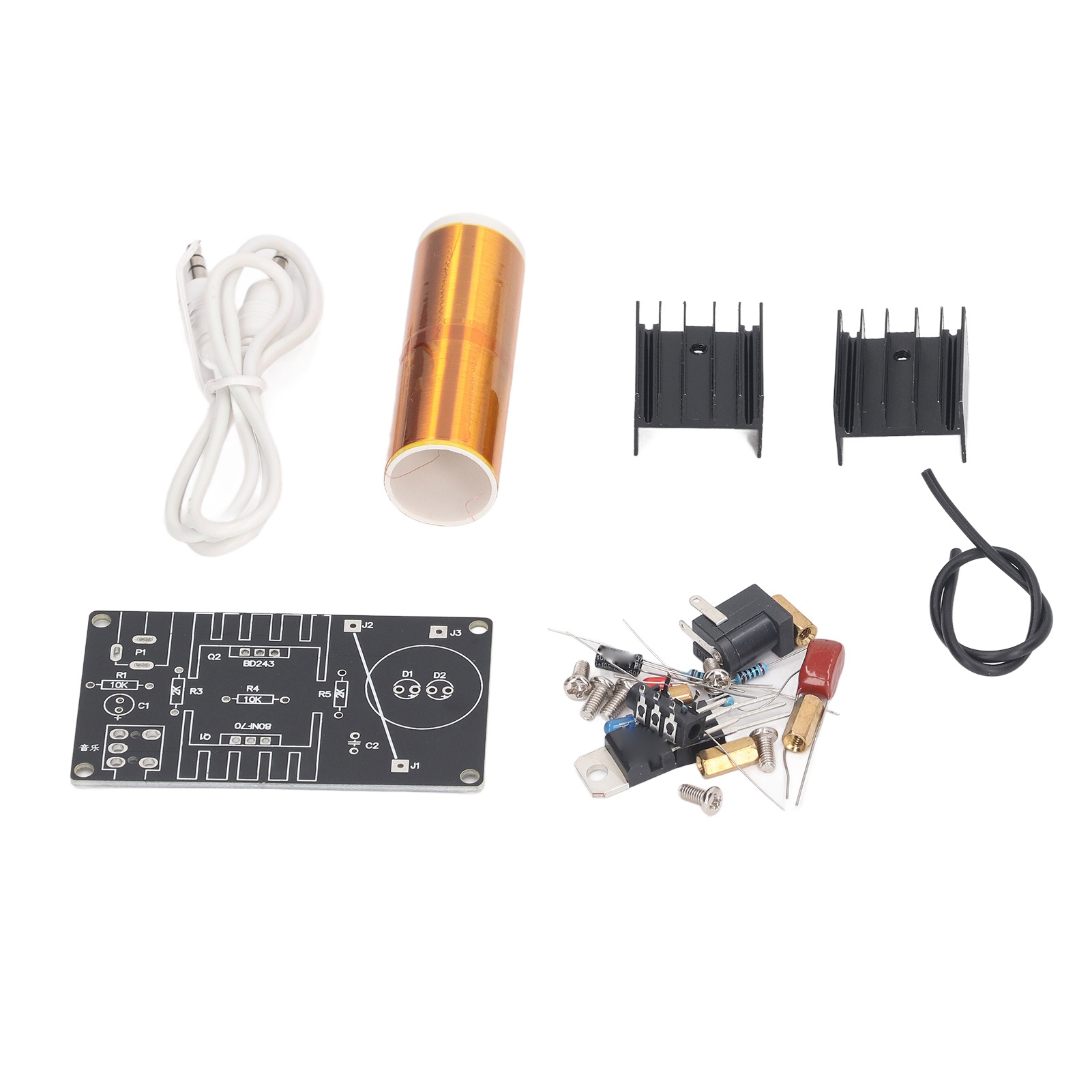 15W Mini Music Tesla Coil Kit  - đánh giá và giá Woodworking Kits For Adults