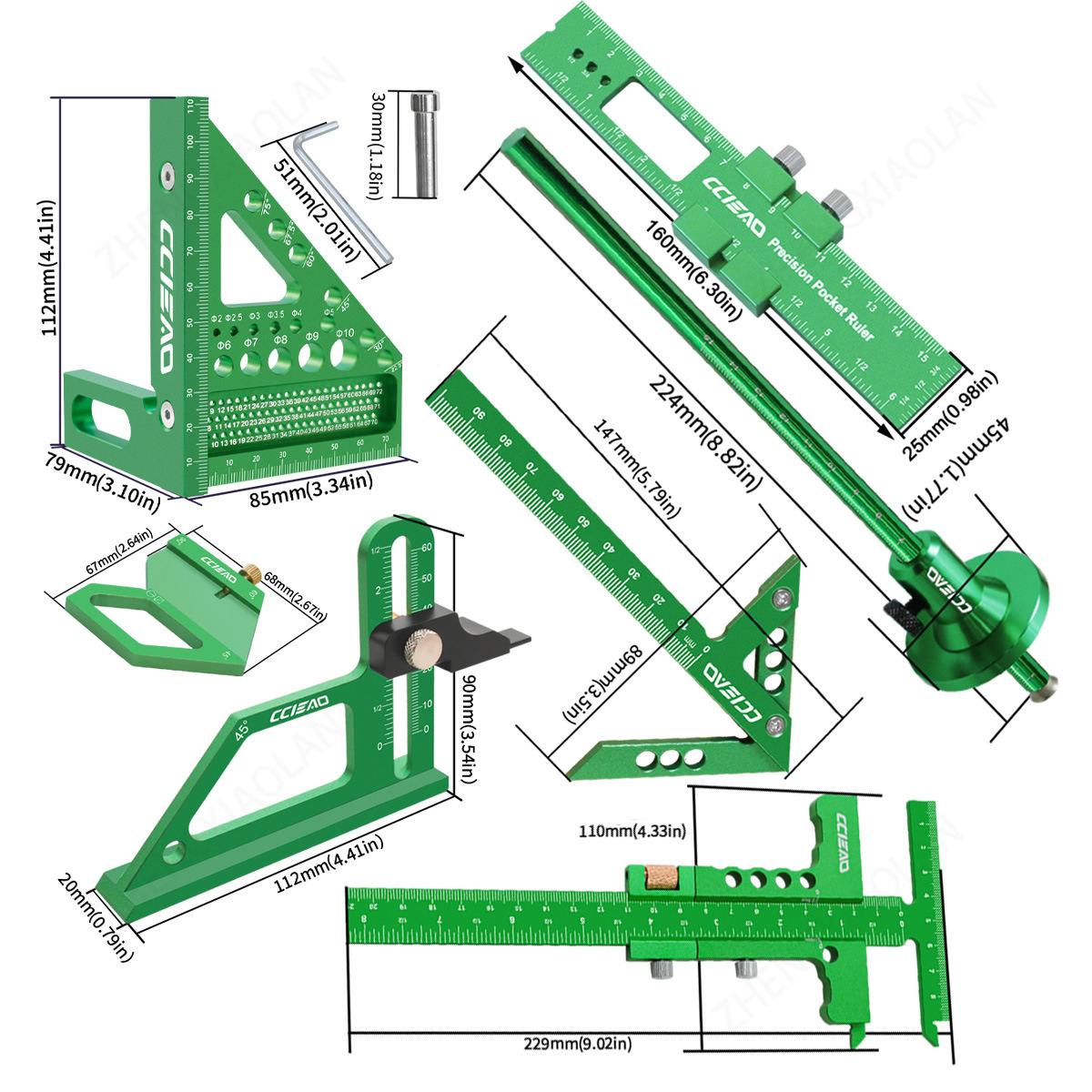 Woodworking measuring tool kit - đánh giá và giá Woodworking Free Plans