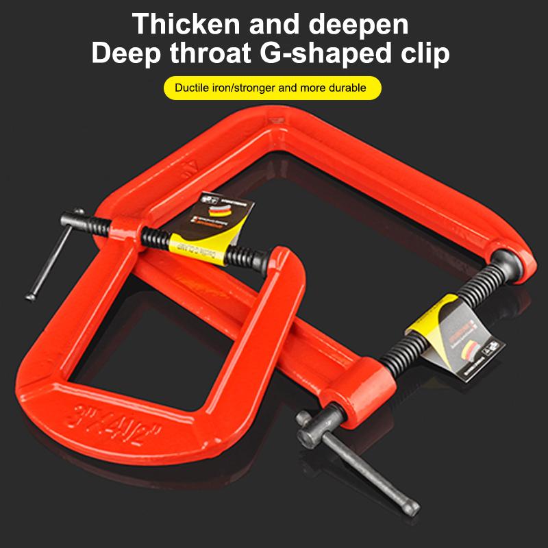 G Clamp Deep Reach C Clamp 1/1 - đánh giá và giá Woodworking Industry
