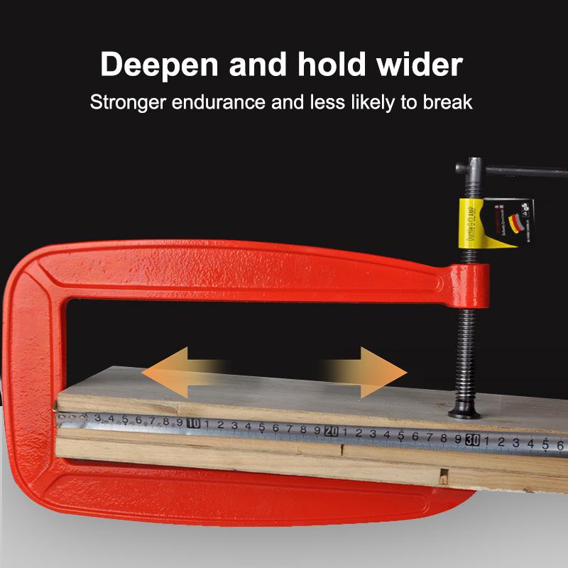 G Clamp Deep Reach C Clamp 1/1 - đánh giá và giá Woodworking Industry