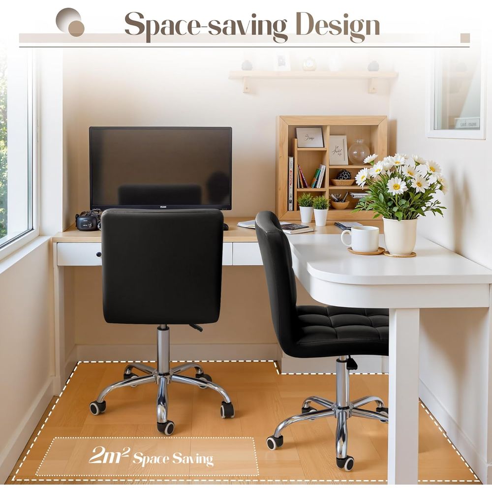 Padded Swivel Office Chair wit - đánh giá và giá Woodworking Desk Chair