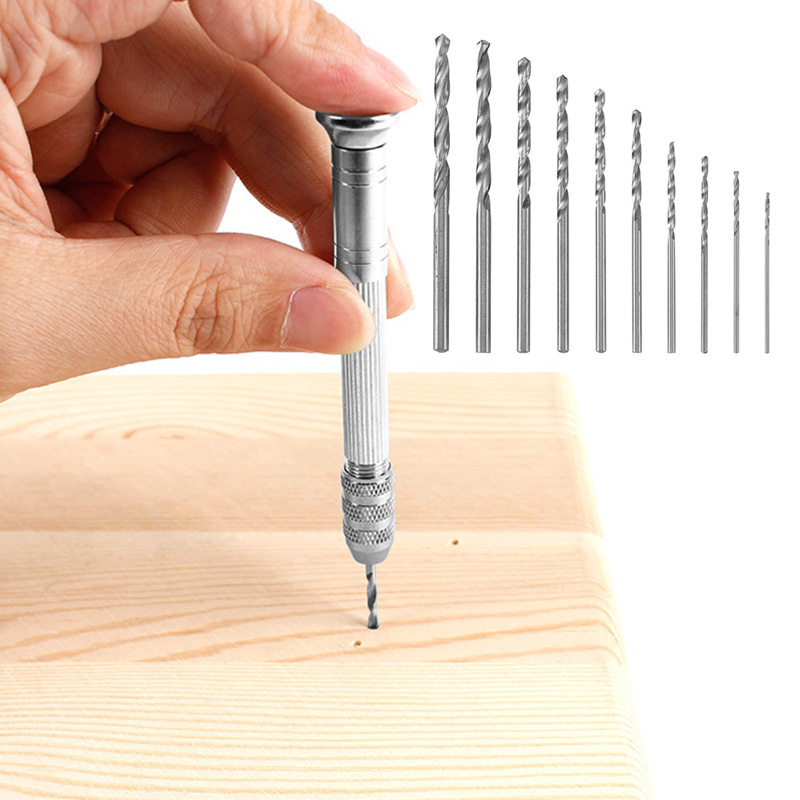 Mini Hand Drill Bits Kit, Chuc - đánh giá và giá Woodworking Hobby Kits