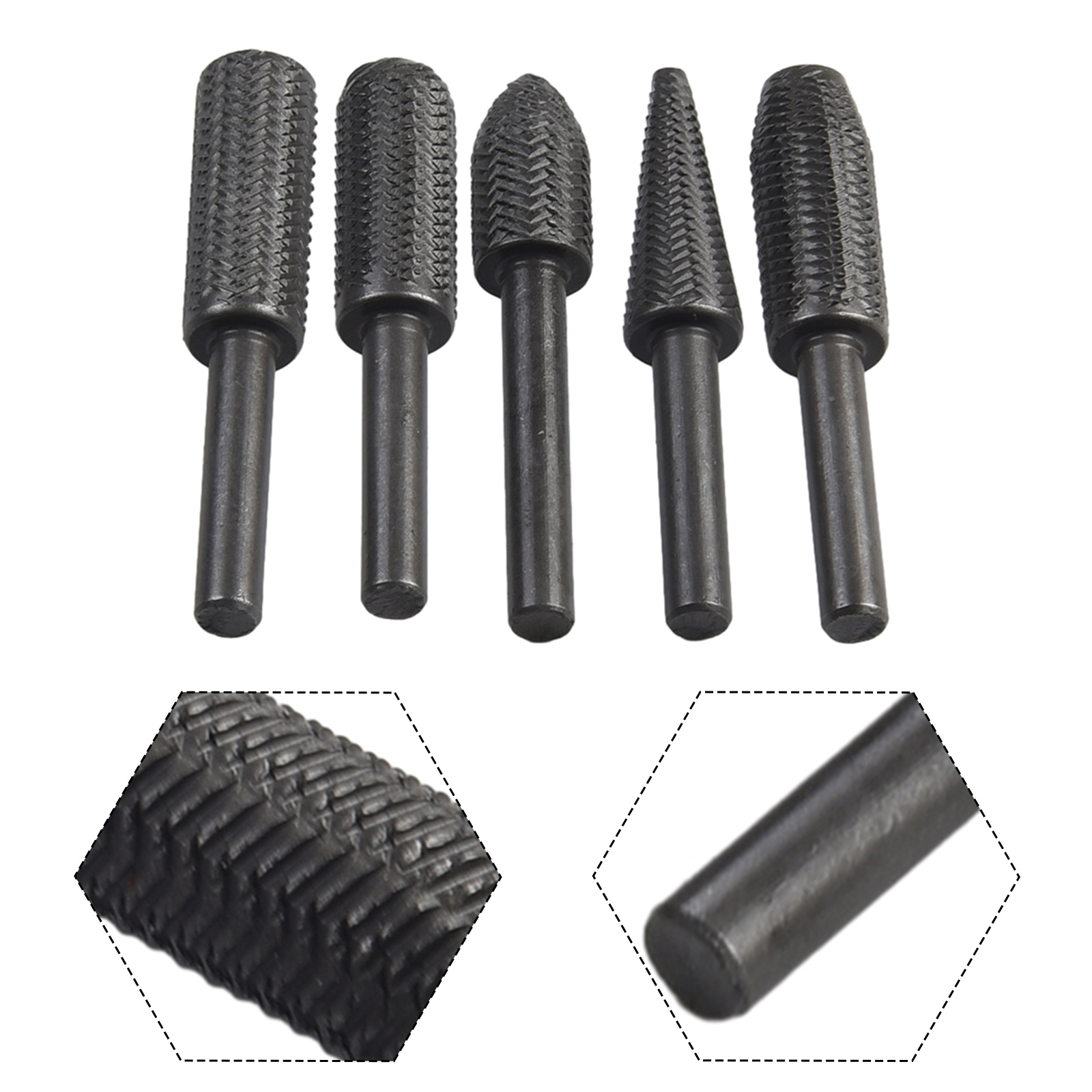 5Pcs Double Cut Rotary Rasp Fi - đánh giá và giá Woodworking Files And Rasps