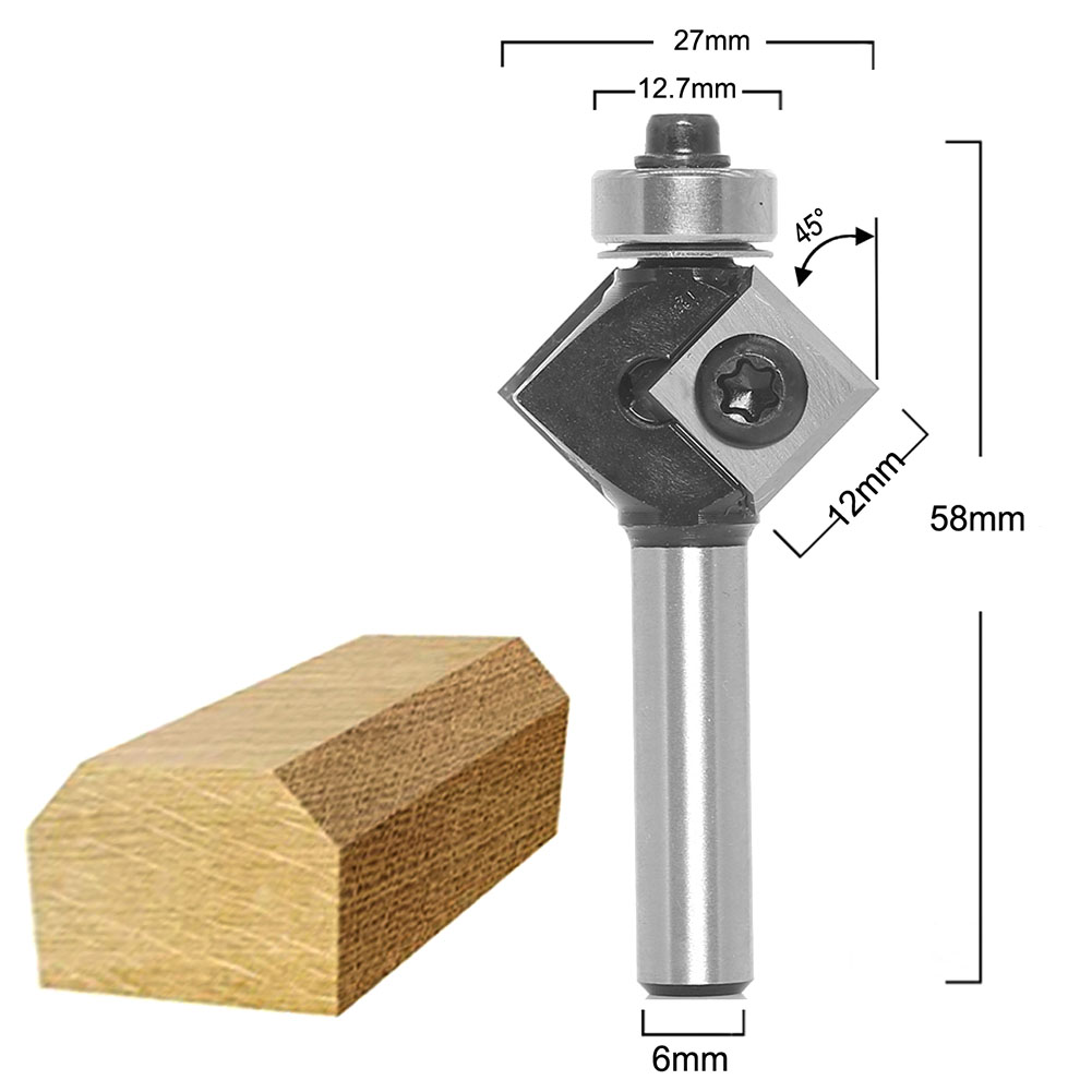 Milling Cutter Router Bit Trim - đánh giá và giá Woodworking Kickback