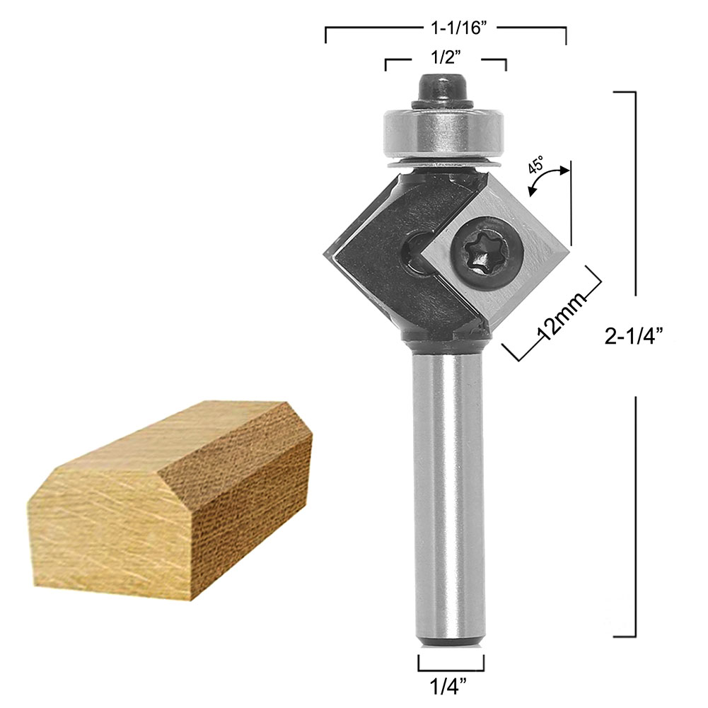 Milling Cutter Router Bit Trim - đánh giá và giá Woodworking Kickback