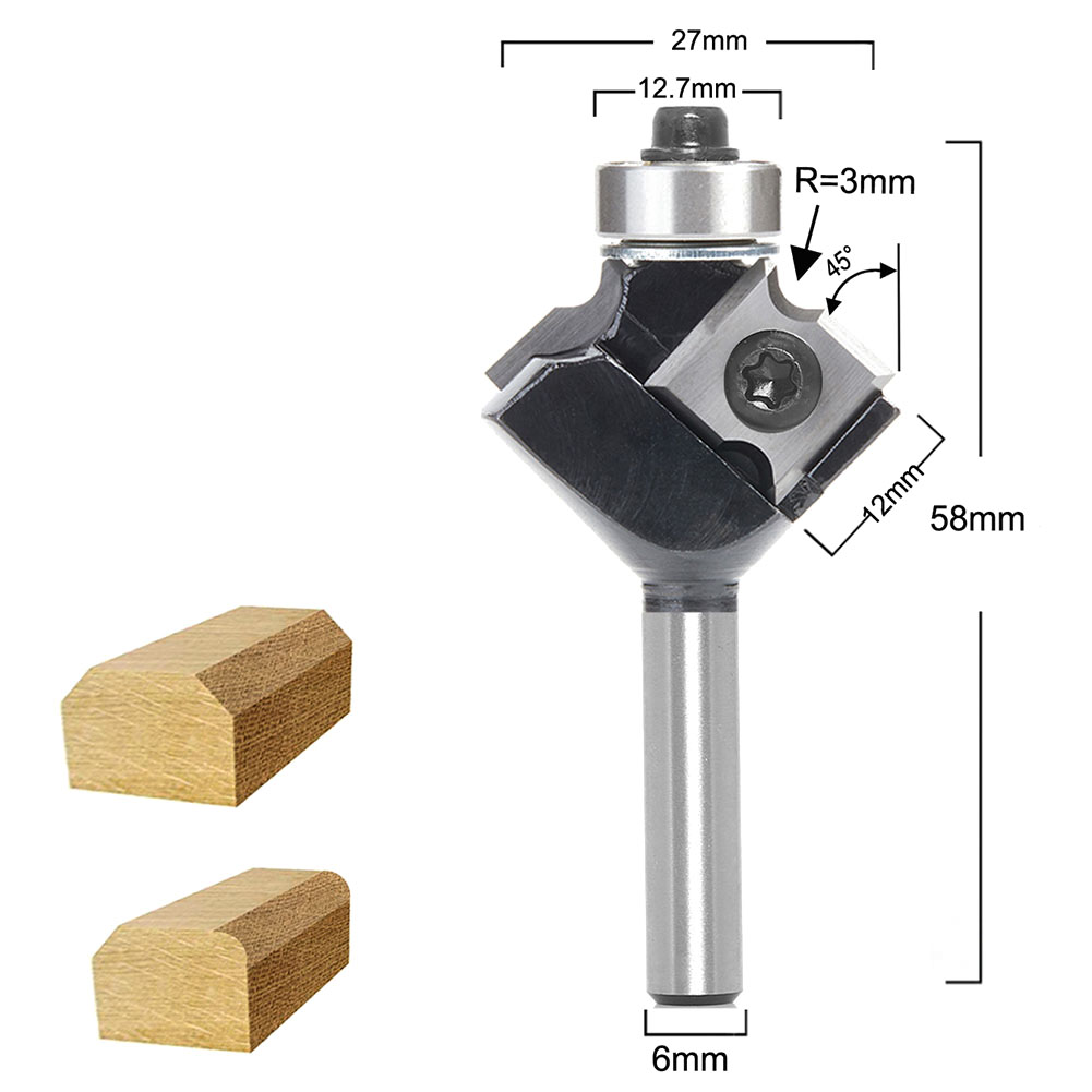 Milling Cutter Router Bit Trim - đánh giá và giá Woodworking Kickback