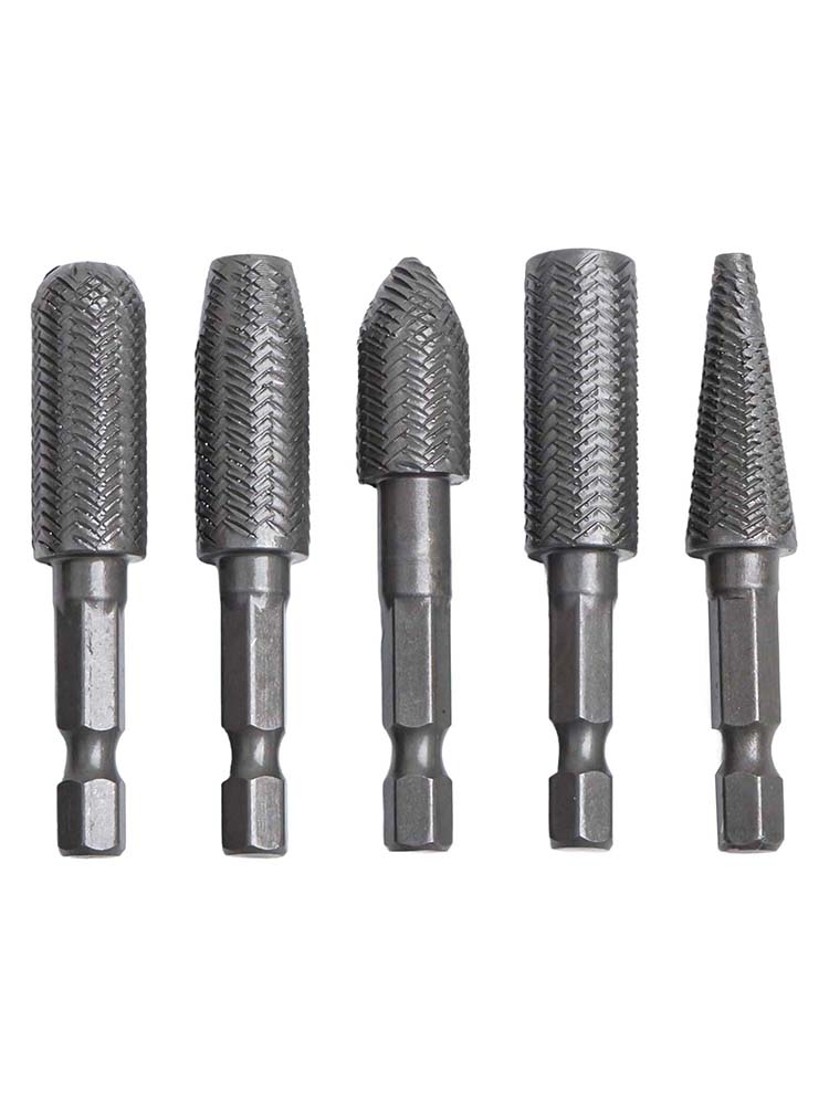 5Pcs Rotary Rasp 1/4inch Hex S - đánh giá và giá Woodworking Files And Rasps