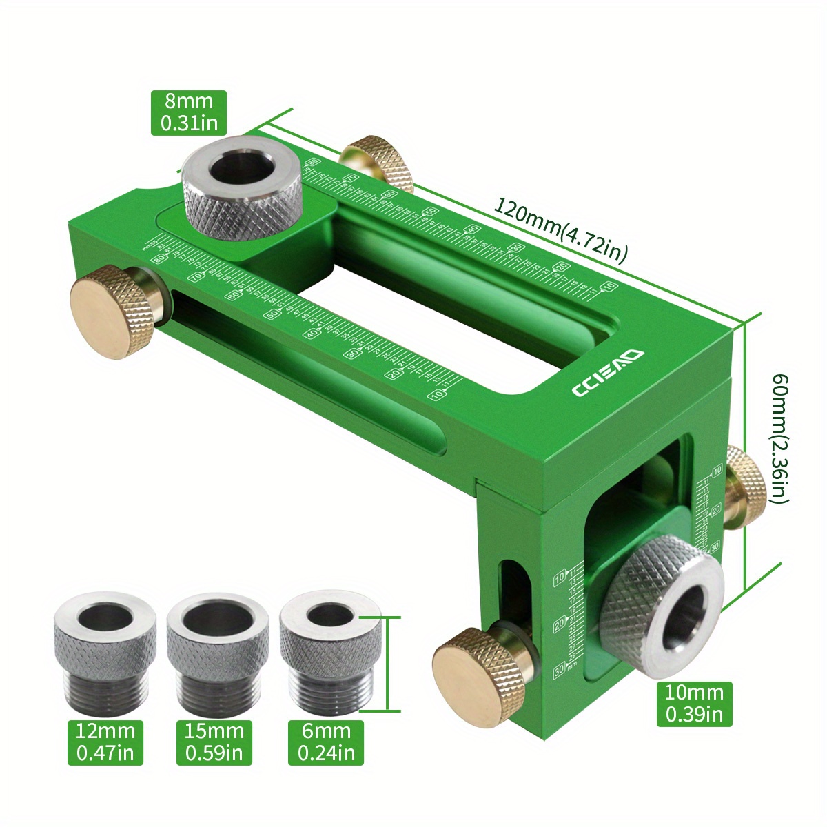 Screw Jig 2-in-1 Adjustable Wo - đánh giá và giá Woodworking Drill Bits