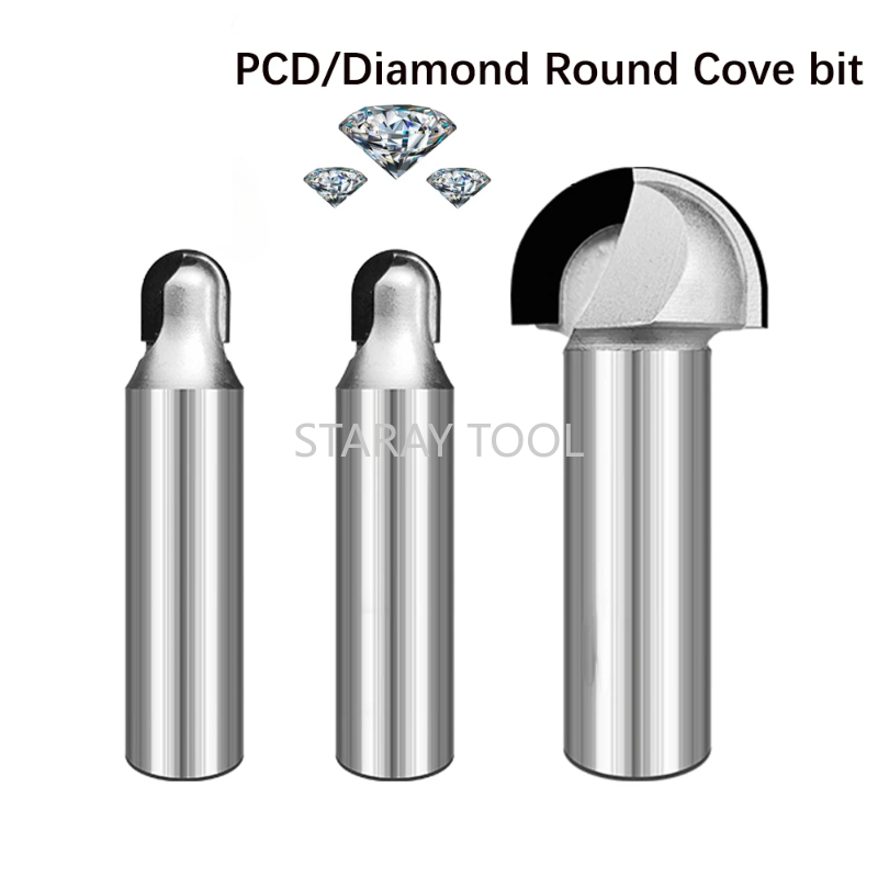 Diamond Round Bottom Bit PCD R - đánh giá và giá Woodworking Quote
