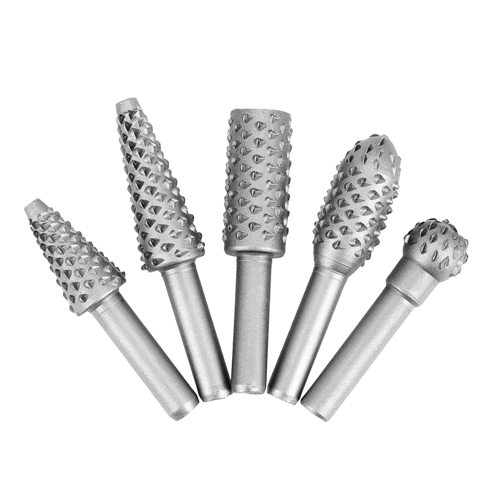 5Pcs Rotary Burr Rasp Woodwork - đánh giá và giá Woodworking Drill Bits
