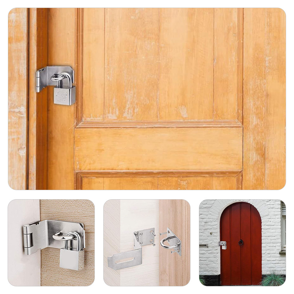 Stainless Steel Safety Hasp La - đánh giá và giá Woodworking Garage