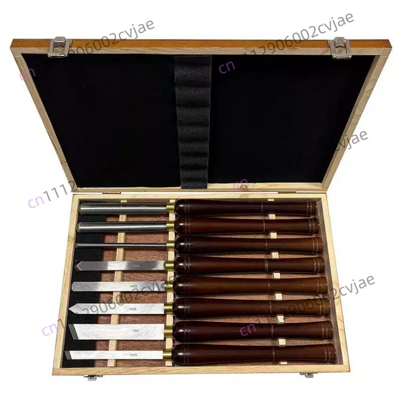 Wood Lathe Turning Tools 8 PCS - đánh giá và giá Skew Chisel Wood