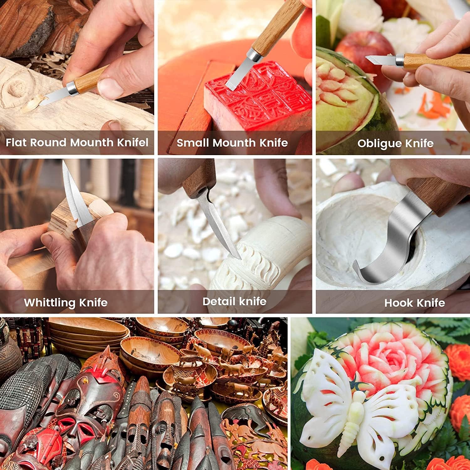 Wood Carving Beginner Kit with - đánh giá và giá Woodworking Kits For Adults