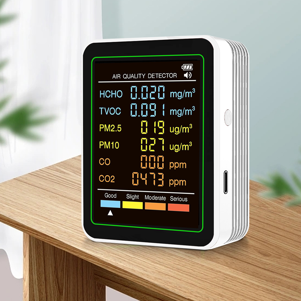 6-in-1 Air Quality Meter Real- - đánh giá và giá Woodworking Japanese Tools