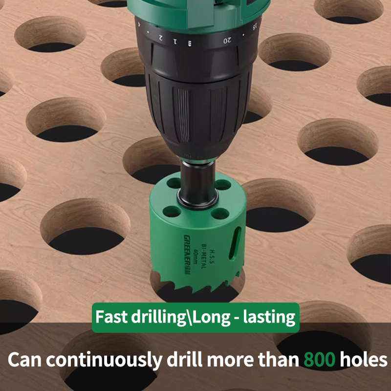 19-127mm Hole Saw Cutting Set  - đánh giá và giá Woodworking Drill Bits