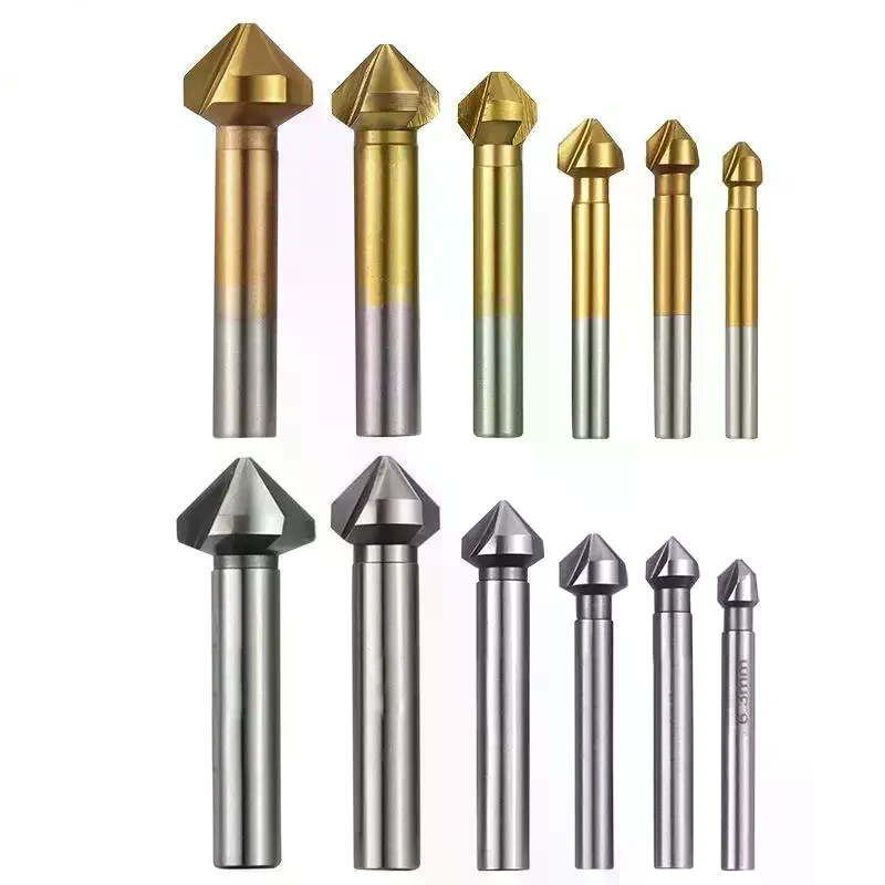 End Mill Cutter 3 Flute Round  - đánh giá và giá Woodworking Drill Bits