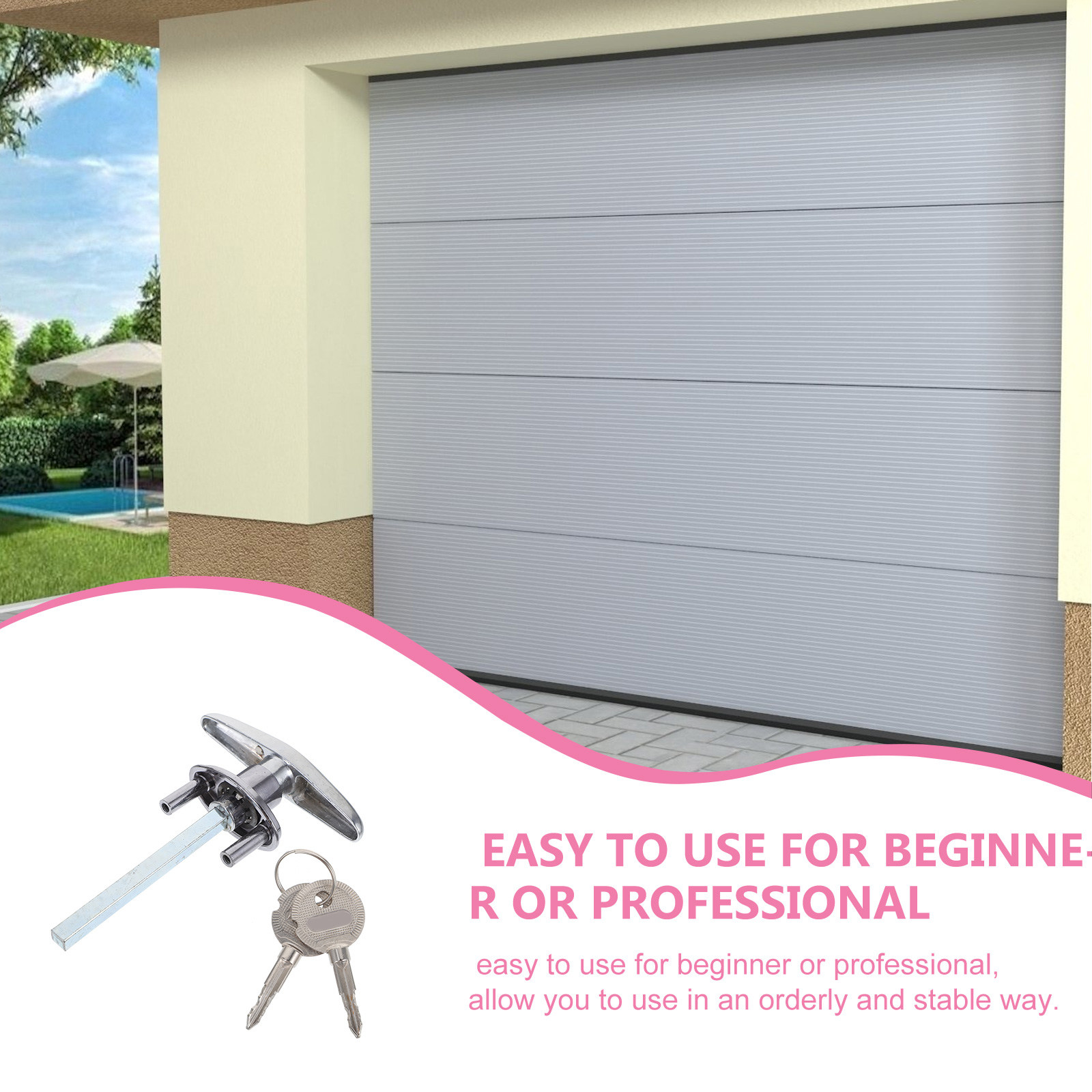 1Set Garage Door Hardware Emer - đánh giá và giá Woodworking Garage