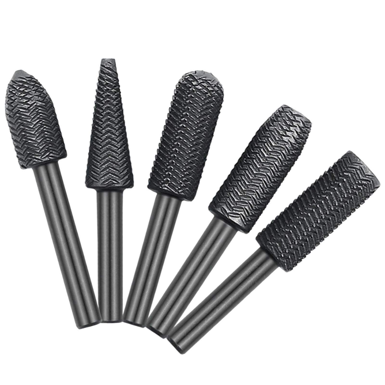 5x Steel Rotary Burr Set Carvi - đánh giá và giá Woodworking Files And Rasps