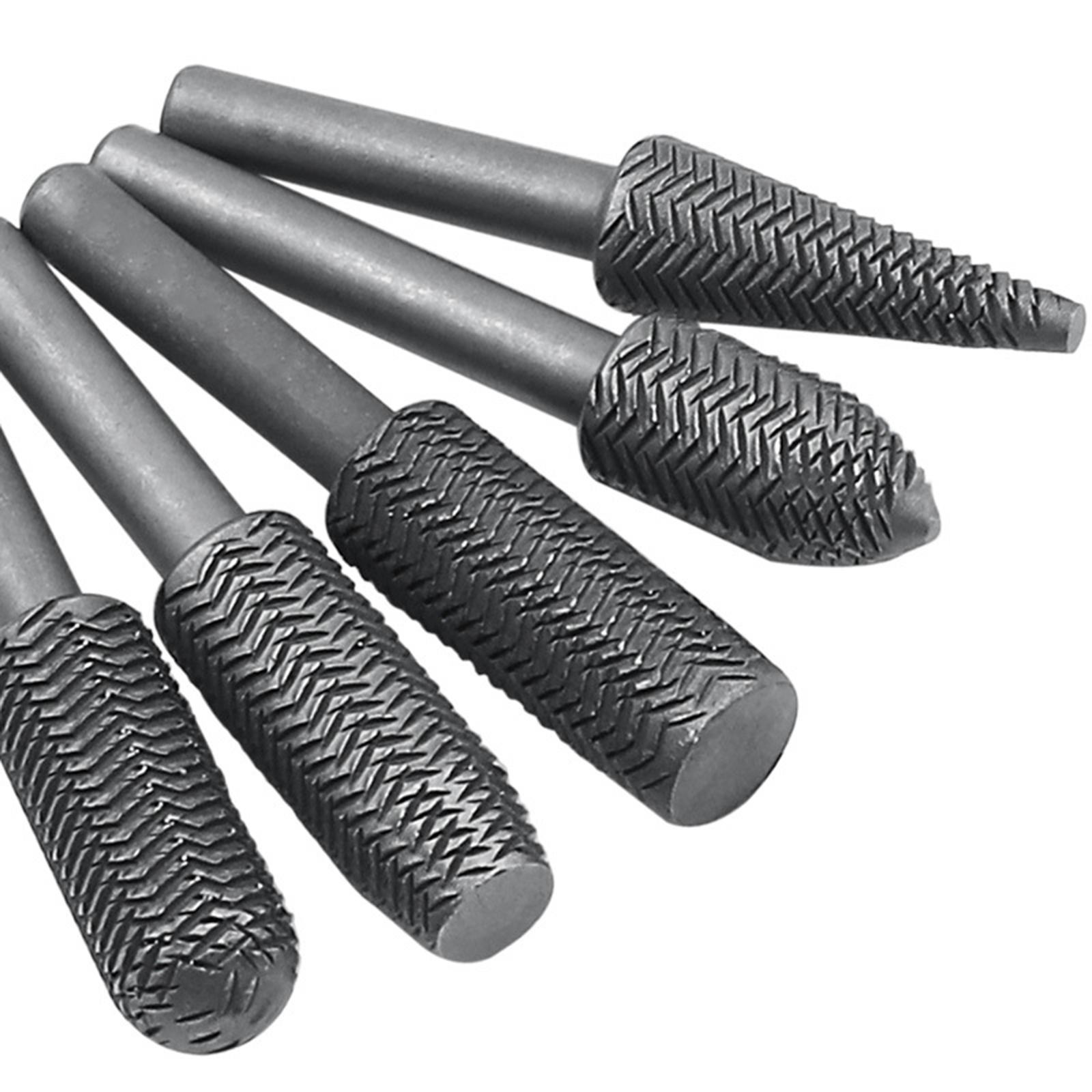 5x Steel Rotary Burr Set Carvi - đánh giá và giá Woodworking Files And Rasps