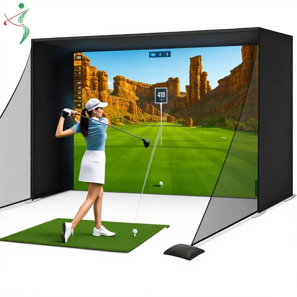 Golf Simulator Enclosure Nets  - đánh giá và giá Woodworking Simulator