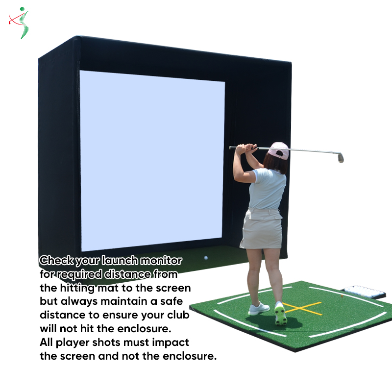 Golf Simulator Enclosure Nets  - đánh giá và giá Woodworking Simulator