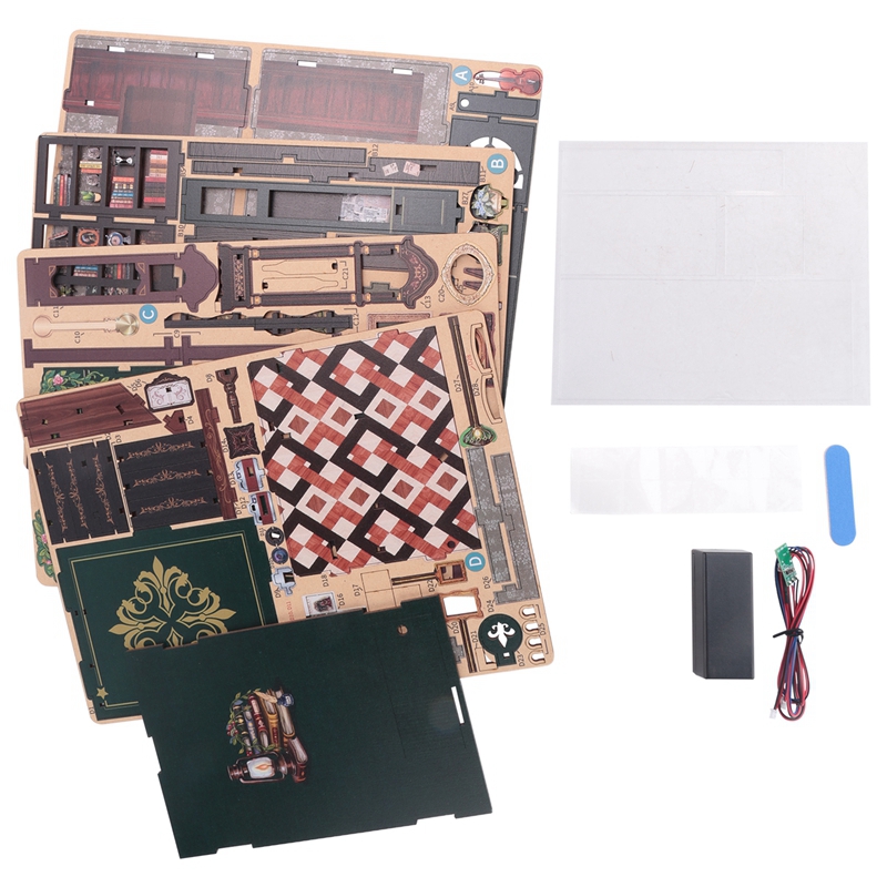 DIY Book Nook Owl Bookstore Ki - đánh giá và giá Woodworking Kits For Adults