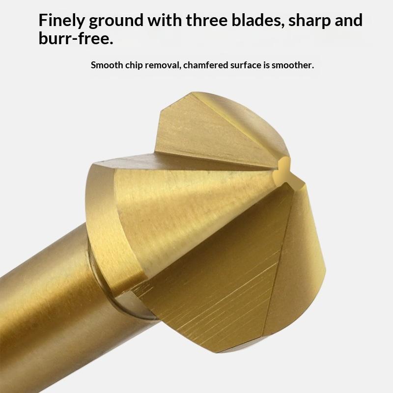 Chamfering End Mill Cutter 3 F - đánh giá và giá Woodworking Drill Bits