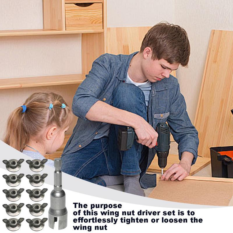 Wing Nut Kit 1/4-Inch Steel Er - đánh giá và giá Woodworking Kits For Adults