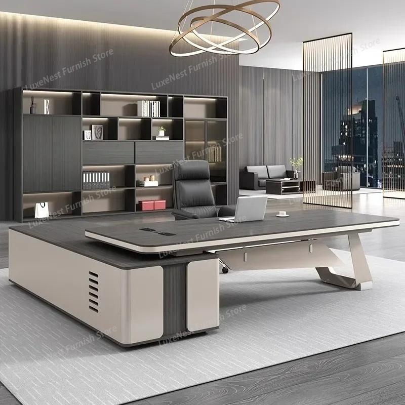 Luxury Work Desk with Storage  - đánh giá và giá Woodworking Desk Chair