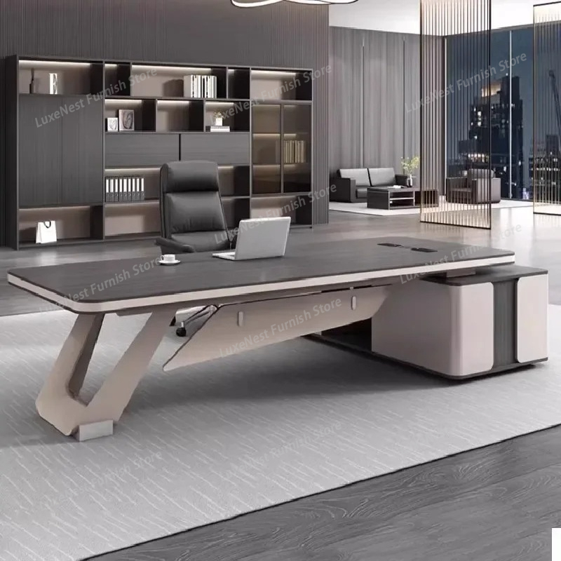 Luxury Work Desk with Storage  - đánh giá và giá Woodworking Desk Chair
